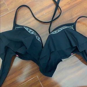 Push up bikini top and matching bottoms